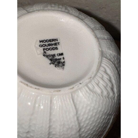 Modern Gourmet Foods Stoneware Mugs Set Of 2 With Knit Texture - Picture 6 of 7